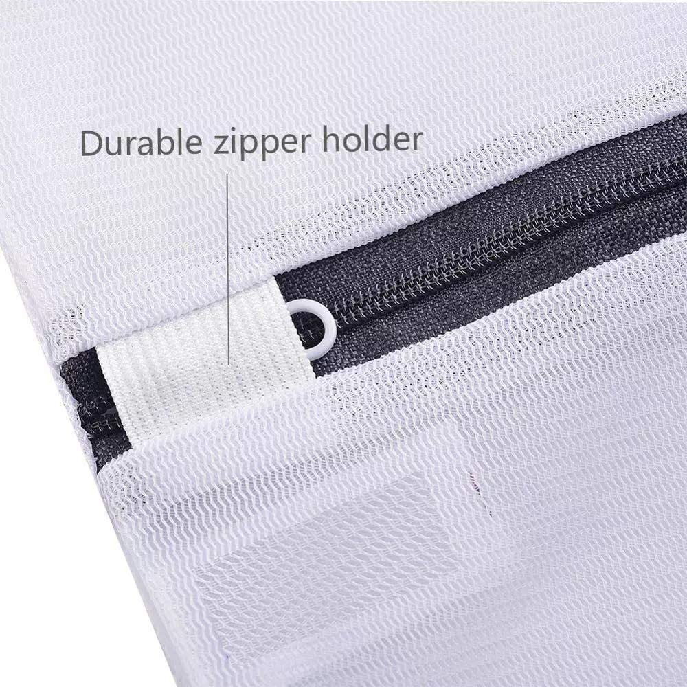 Protect your investment! Lingerie wash bags are designed to preserved your garment's delicate fabric. These bags help to prevent snagging, ripping and even tangling. 12" x 15" (H x W) 100% Polyester