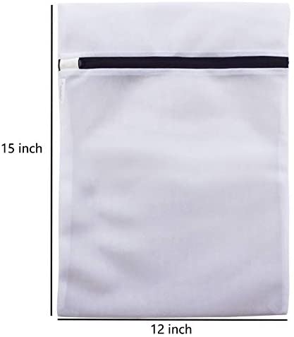 Protect your investment! Lingerie wash bags are designed to preserved your garment's delicate fabric. These bags help to prevent snagging, ripping and even tangling. 12" x 15" (H x W) 100% Polyester